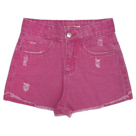 Shorts juvenil look jeans sarja pink Jeans Rosa, Short Infantil, Pink Jeans, Shorts Jeans, Jean Shorts, Zara, Magazine, Collage, Pink