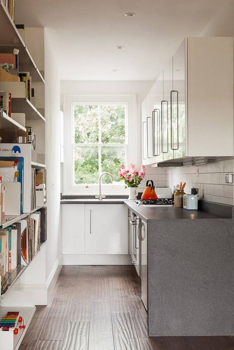 How to Plan an L-shaped Kitchen | Houzz UK Small L Shaped Kitchen, Narrow Kitchen Ideas, L Shape Kitchen Design, Small L Shaped Kitchens, Kitchen Designs Ideas, L Shaped Kitchen Designs, Shaped Kitchen, Small Kitchen Layouts, Narrow Kitchen