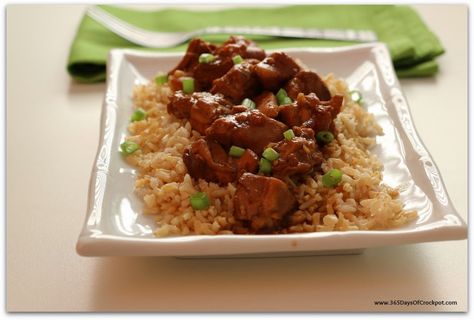 Slow Cooker General Tso's Chicken (light and gluten free) November Meals, 365 Days Of Crockpot, Slow Cooker Korean Beef, Slow Cooker Thai Chicken, General Tso's Chicken, Food Slow Cooker, Beef Lettuce Wraps, General Tso, Best Slow Cooker