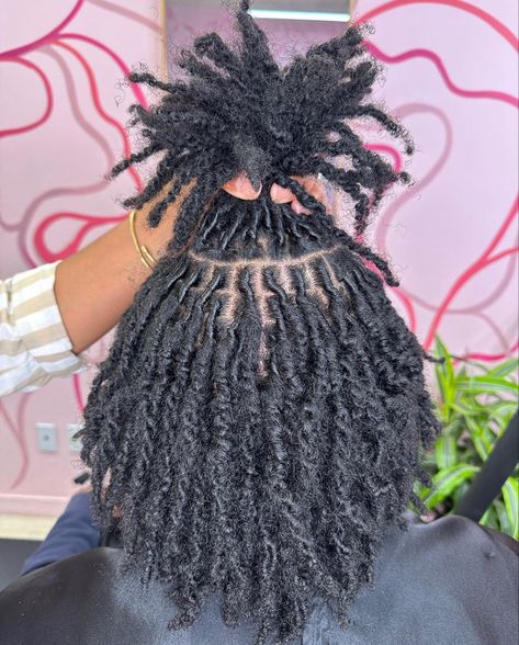 Small Loc Grid Pattern, 2 Strand Starter Locs Black Women, Small Starter Locs Two Strand Twist, Xs Locs, Loc Grid Pattern, Braid Locs Starter, Two Strand Twist Starter Locs 4c Hair, Diamond Parts Locs, Starter Locs Women