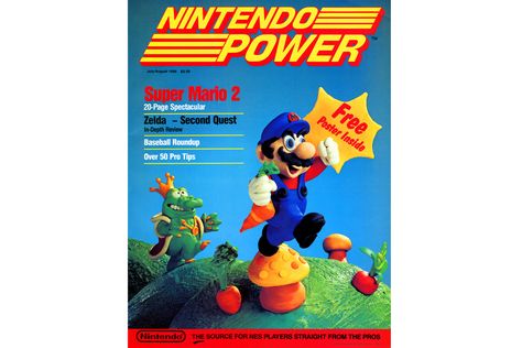 You Can Now Read the First 145 Issues of 'Nintendo Power' Online Nintendo Magazine, Nintendo Power, Video Game Magazines, Video Game Posters, Super Mario Art, Super Mario Brothers, Mario Art, Retro Videos, Mario Brothers