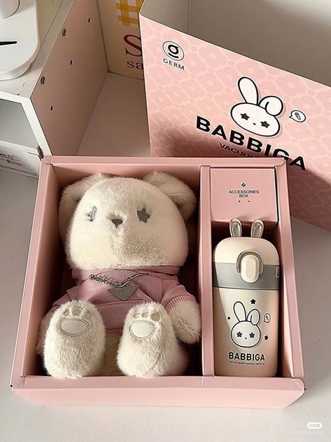 Barang Aesthetic, Aesthetic Objects, Gift Inspo, Apple Phone Case, Cute Stuffed Animals, Cute Little Things, Everything Pink, Diy Birthday Gifts, Cute Bear