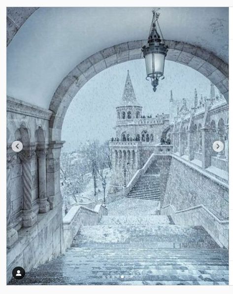 Ice Aesthetic, Fisherman's Bastion, Snow Castle, العصور الوسطى, Ice Palace, Winter Princess, Castle Aesthetic, Winter Palace, Ice Castles