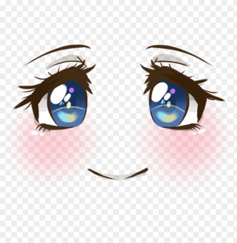 anime eyes transparent Free Hairstyles, Sparkle Png, Anime Mouths, Face Smile, Chibi Boy, Sparkle Gift, Anime Collection, Cute Face, Clear Background