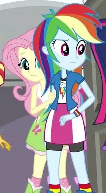 Fluttershy Rainbow Dash, Banana Bus Squad, My Little Pony Poster, Equestrian Girls, Equestria Girl, Cute Animal Drawings Kawaii, Mlp Equestria Girls, Mlp Pony, My Little Pony Pictures