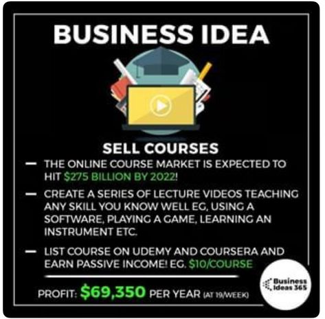 Business Idea: Sell Courses Business Ideas Entrepreneur, Entrepreneur Startups, New Business Ideas, Business Mentor, Business Entrepreneurship, 12 Steps, Business Idea, Business Money, Action Plan