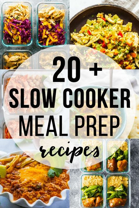 Crockpot Meal Prep, Slow Cooker Meal Prep, Sweet Peas And Saffron, Crockpot Lunch, Slow Cooker Meal, Freezer Meal Prep, Meal Prep Recipes, Slow Cooked Meals, Healthy Slow Cooker