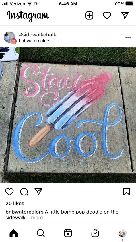 Popsicle Chalkboard Art, Olympic Chalk Art, Sidewalk Chalk Art Competition, Chalk Summer Art, Sidewalk Games, Easy Sidewalk Chalk Art, Chalk Art Festival, Chalk Signs, Street Chalk Art