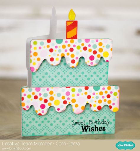 Bday Cards, Cake Card, Cricut Cards, Shaped Cards, Kids Birthday Cards, Birthday Cards Diy, Handmade Birthday Cards, Creative Cards, Cool Cards