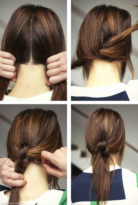 The Hair Tie | 36 Creative Hairstyle Ideas For Little Kids Hair Dues, Ponytail Hairstyles Tutorial, Ponytail Hairstyles Easy, Hair Knot, Smink Inspiration, Hair Model, Winter Beauty, Creative Hairstyles, Salma Hayek