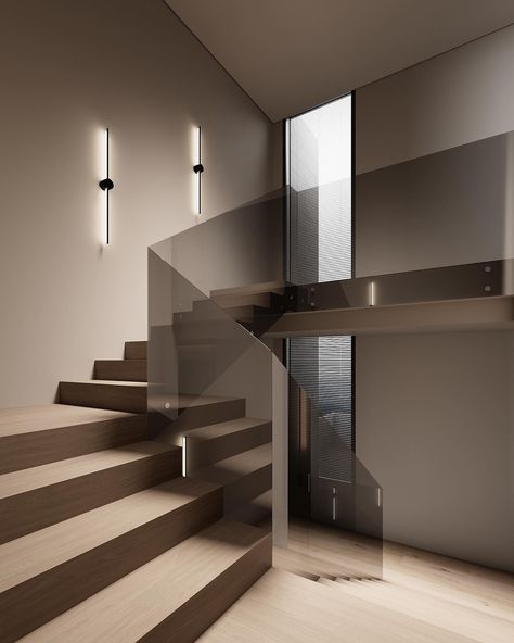 Stair wall lights