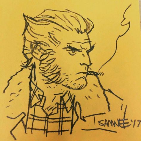 Wolverine by Chris Samnee How To Draw Wolverine, Wolverine Drawing, Whyt Manga, Wolverine Sketch, Marvel Sketches, Eurythmics Sweet Dreams, Chris Samnee, Being An Introvert, Logan Howlett