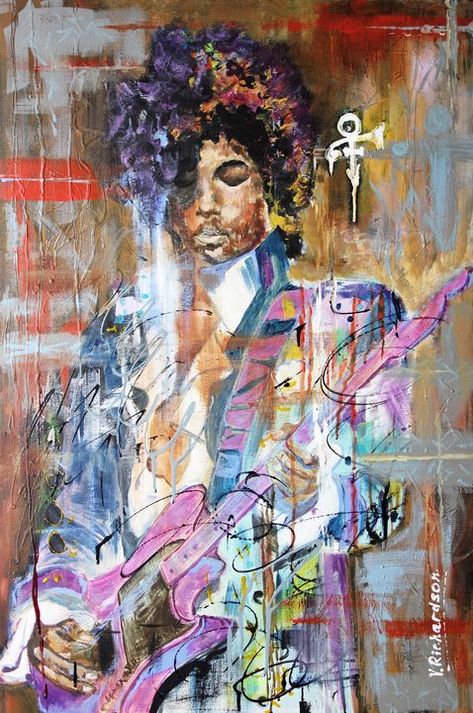 Portrait Wall Art, Art Rock, Print Portrait, Portrait Wall, National Art, Modern Artists, Purple Rain, Magazine Art, Art Abstrait