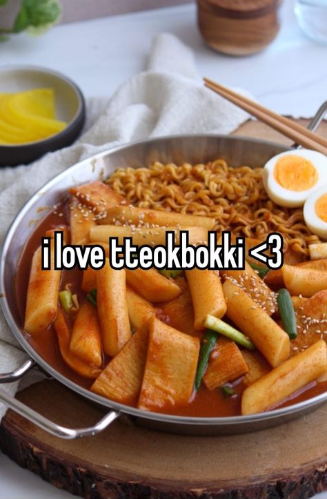 #tteokbokki #whisper #food #wattpad #anime #japan #korean Guerilla Warfare, Food Ramen, Yummy Yummy, Digital Diary, Korean Food, Nom Nom, Ramen, Healthy Food, Comfort Food