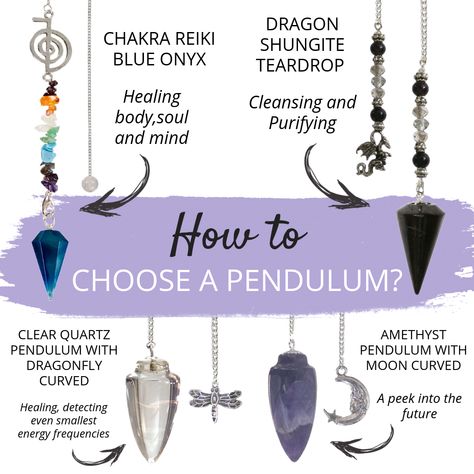 How To Choose A Pendulum, How To Use A Pendulum, How To Make A Pendulum, Pendulum Work, Diy Pendulum, Pendulum Witchcraft, Divination Pendulum, Witchcraft Stuff, Pendulum Divination