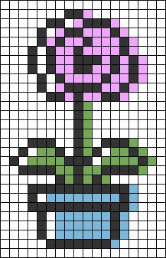 Easy Perler Beads Ideas, Tiny Cross Stitch, Easy Pixel Art, Make Friendship Bracelets, Pixel Art Templates, Perler Bead Templates, Pixel Drawing, Pixel Art Grid, Graph Paper Art