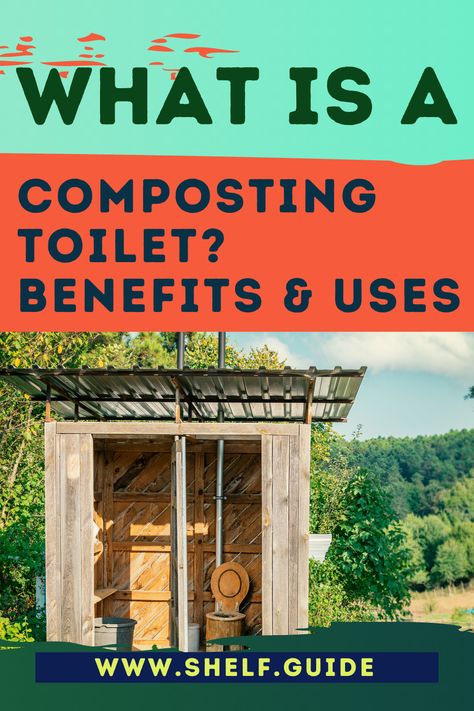 Do you know much about the benefits and uses of a composting toilet? Whether you want to live off-grid, or you are thinking of ways to design your outhouse to be more environmentally friendly, a composting toilet may sound like a wild idea if you don’t know much about it. This article by Shelf Guide will help you make sense of what having a composting toilet will mean to you. Check it out now for more information. #compostingtoilet #benefitsofacompostingtoilet #compostingtoiletuses Outhouse Shower Combo, Composting Toilet Outhouse, Cute Outhouse, Toilet Modern, Compost Toilet, Composting Process, Liquid Waste, Composting Toilets, Moonshine Recipes