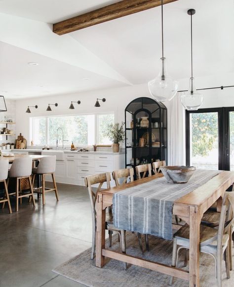 Styling Work: California Farmhouse — HEATHER BULLARD Heather Bullard, Louisiana Kitchen, French Living, New Orleans Homes, Studio Kitchen, Kitchen And Dining Room, Gorgeous Kitchens, Farmhouse Dining Room, Farmhouse Dining