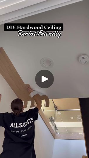 467K views · 1.3K reactions | Rental Friendly DIY Wood Ceiling #RentalFriendly #DIY #Wood | the_avantgarde_ Rental Friendly Diy, Diy Wood Ceiling, Rental Friendly, Ikea Closet, Ikea Pax Wardrobe, Smart Tiles, Wood Ceiling, Vacation House, Ikea Pax