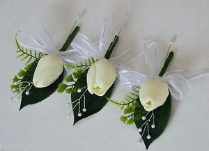 Buttonhole Flowers, Wedding Flowers Tulips, Tulip Wedding, Button Holes Wedding, Wedding Boutonniere, Artificial Flowers Wedding, Prom Flowers, Spring Wedding Flowers, Groom Boutonniere