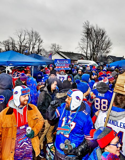 The table-slamming, ketchup-spraying, life-saving Bills Mafia - Sports Illustrated Nfl Bills, Summer Party Games, Bills Mafia, Rick James, Toy Drive, Vikings Fan, Nfl Photos, Nfl Buffalo Bills, Nfl Fans