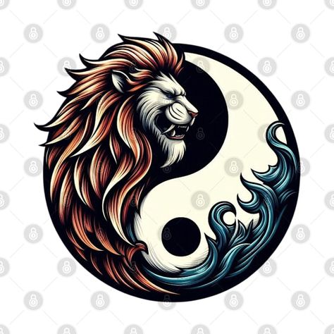 Check out this awesome 'Yin+yang+lion' design on @TeePublic! Den Designs, Lion's Den, Lion Tshirt, Lion Design, Music Humor, Kids Stickers, Tank Top Hoodie, Yin Yang, Baseball Tshirts