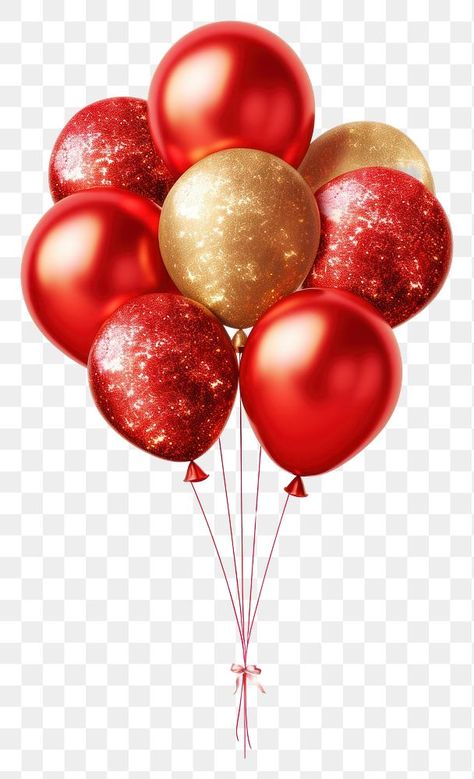 Red And Gold Balloons, Red White Background, Balloon Png, Birthday Balloons Pictures, Gold Glitter Background, Adobe Illustrator Design, Background Studio, Balloon Background, Png Elements