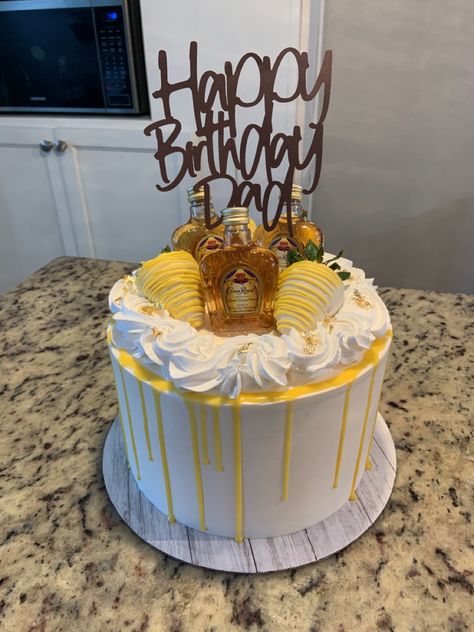 Crown Royal Birthday Cake, Crown Royal Cakes For Men, Crown Royal Cake, Papas Birthday, Birthday Cake For Him, Birthday Stuff, Drip Cake, Home Bakery, Cakes For Men