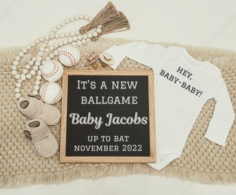 Excited to share the latest addition to my #etsy shop: Baseball Pregnancy Announcement Neutral | Baby Reveal | Baby Announcement| Pregnancy Announcement Neutral Social Media | Baseball Baby https://etsy.me/3PNMPQH Softball Baby Announcement, Baseball Baby Announcement, Baseball Pregnancy Announcement, Creative Baby Announcements, Mom Pregnancy Announcement, Pregnancy Husband, Baby Announcement To Husband, Unique Pregnancy Announcement, Pregnancy Announcement Photoshoot