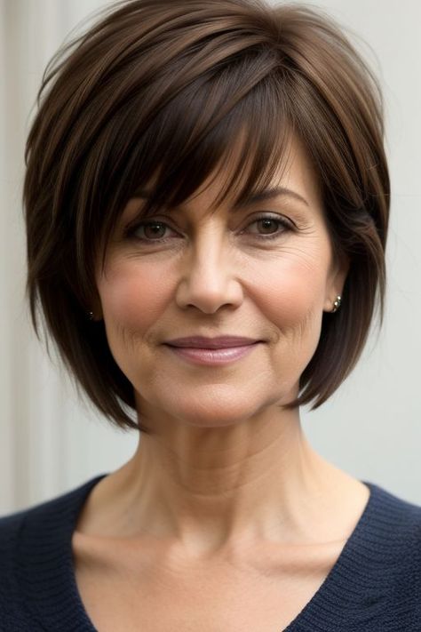 28  Short Pixie Haircuts Over 50 Older Women 8 Short Pixie Haircuts Over 50, Haircuts Over 50, Hair Dye Color Ideas, Short Hairstyles Over 50, Hair 50, Short Shag, Chin Length Hair, Modern Haircuts, Bob Haircut With Bangs