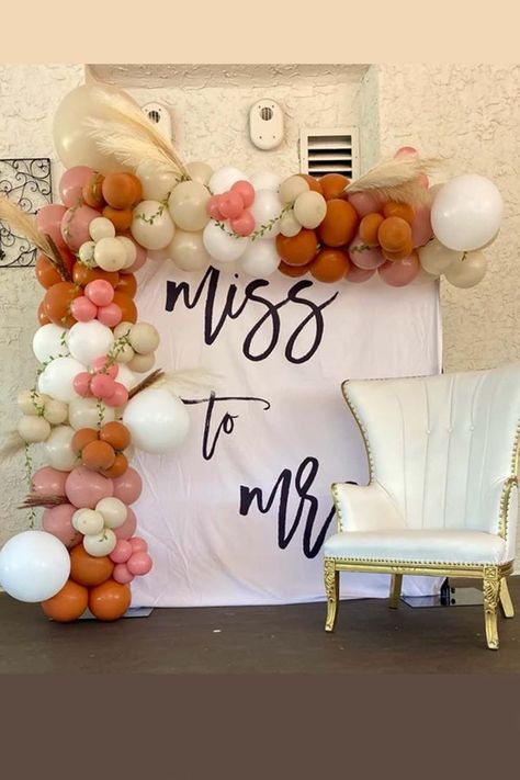 Looking for miss to mrs. backdrop ideas? 
Visit here to check out this simple miss to mrs backdrop on Etsy! If you are looking for miss to mrs shower ideas for backdrops, then this is the photo backdrop for you. Get inspired to display this custom bridal shower backdrop at your bachelorette party. DIY bridal shower backdrop, lightweight and easy to hang. Can be used indoors or outdoors. Miss To Mrs Shower Ideas, Miss To Mrs Backdrop, Diy Bridal Shower Backdrop, Wedding Photobooth Backdrop, Bachelorette Party Diy, Miss To Mrs Banner, Wedding Photo Booth Backdrop, Photobooth Backdrop, Floral Wedding Sign