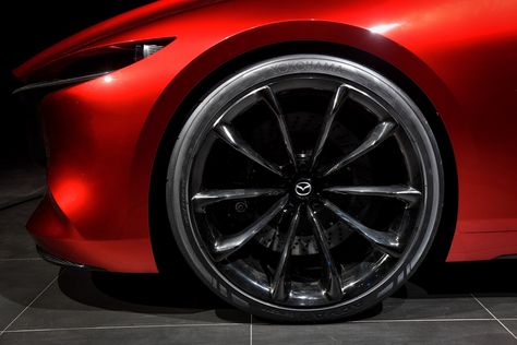 Mazda’s Sexy Kai Concept Steals The Show [50 Pics] Mazda Hatchback, Mazda3 Hatchback, Mazda Wheels, Mazda 3 Hatchback, Mazda Cars, Car Shoe, Lexus Cars, Mazda 6, Mazda 3