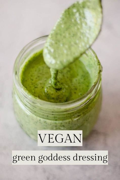 Vegan Green Goddess Dressing, Vegan Green Goddess, Garlic Salad Dressing, Goddess Dressing Recipe, Lemon Water Health Benefits, Green Goddess Salad Dressing, Lemon Juice Benefits, Garlic And Olive Oil, Candida Recipes