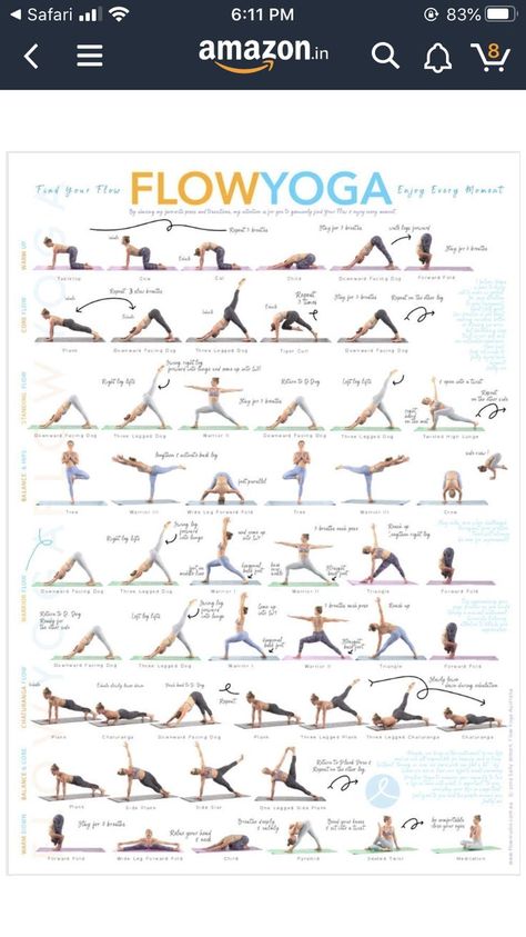 Sunrise Yoga Sequence, Power Yoga Flow Sequence, Vinyasa Yoga Flow Sequence, Yoga Chart, Yoga Sequencing, Yoga Poses Chart, Hata Yoga, Vinyasa Yoga Sequence, Yoga Flow Sequence