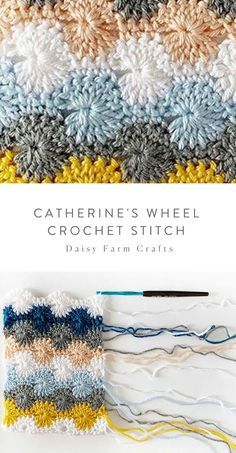 Wheel Crochet, Crochet Stitches Free, Farm Crafts, Astuces Diy, Mode Crochet, Crochet Stitches Tutorial, Easy Easter, Crochet Stitches Patterns, Yarn Projects