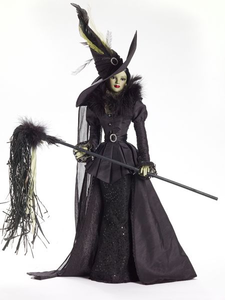 Wicked Witch Of The West, Witch Costumes, Witch Of The West, Barbie Halloween, Tonner Dolls, Fantasy Magic, Holiday Costumes, Im A Barbie Girl, Witch Doll