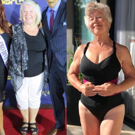 Look, Rose, this is what you must look at when you are even too lazy to walk to the shops. Moving can change so much more than just your environment 🤣 Joan Macdonald, Transformation Du Corps, Over 50 Fitness, Fitness Magazine, How To Influence People, Senior Fitness, Group Fitness, Aging Well, Fitness Workout For Women