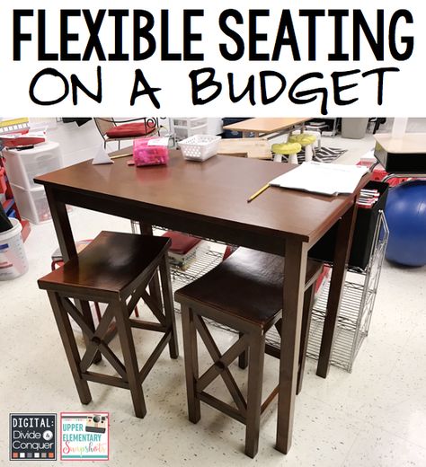 Flexible seating doesn't have to cost you a lot of money.  There's many ways to change up your classroom with a limited budget. Classroom Seating Arrangements, Flexible Seating Classroom, Classroom Arrangement, Classroom Planning, Alternative Seating, Classroom Seating, Classroom Makeover, Upholstered Swivel Chairs, Classroom Layout