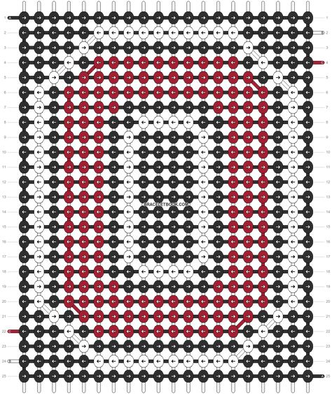 Ohio State Crochet, College Logo, Crochet Tapestry, Bead Loom Patterns, Bead Loom, Ohio State University, Alpha Pattern, Loom Patterns, Alpha Patterns