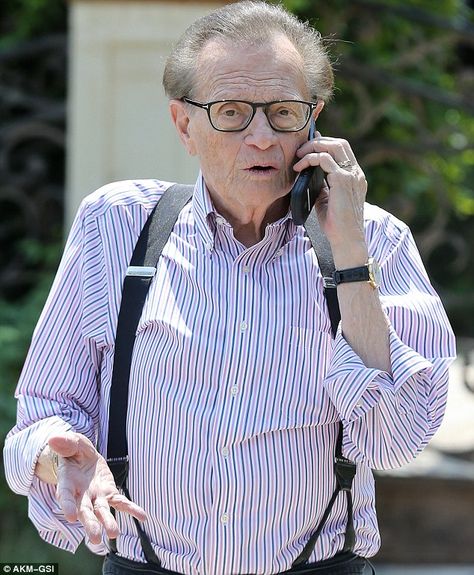 Larry King acting 'like Jekyll and Hyde' over whether to leave wife Larry King, Hallmark Homes, Close Encounters, Love To Meet, Close Friends, Famous People, To Leave, Acting, Tv Shows