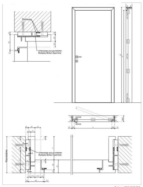 Doors Details Drawing, Door Jamb Detail, Door Detail Drawing, Steel Door Detail, Hidden Doors In Walls, Door Header, Flush Door Design, Millwork Details, Presentation Board Design