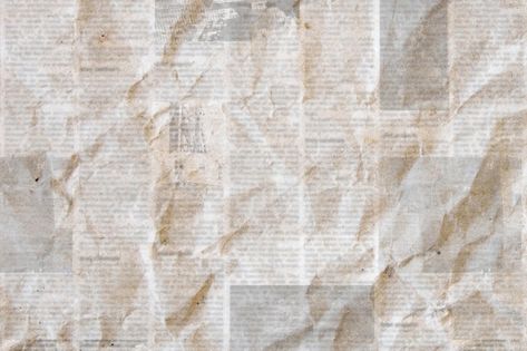 Paper Texture Background, Newspaper Paper, Crumpled Paper, Paper Background Texture, Photo Vintage, Vintage Grunge, Texture Background, Gray Background, Vector Photo