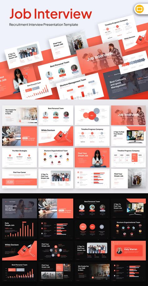 Job Recruitment Interview Google Slides Template Recruitment Company, Job 3, Company Brochure, Slides Template, Work Ideas, Job Interview, Keynote Template, Dream Job, Good Company