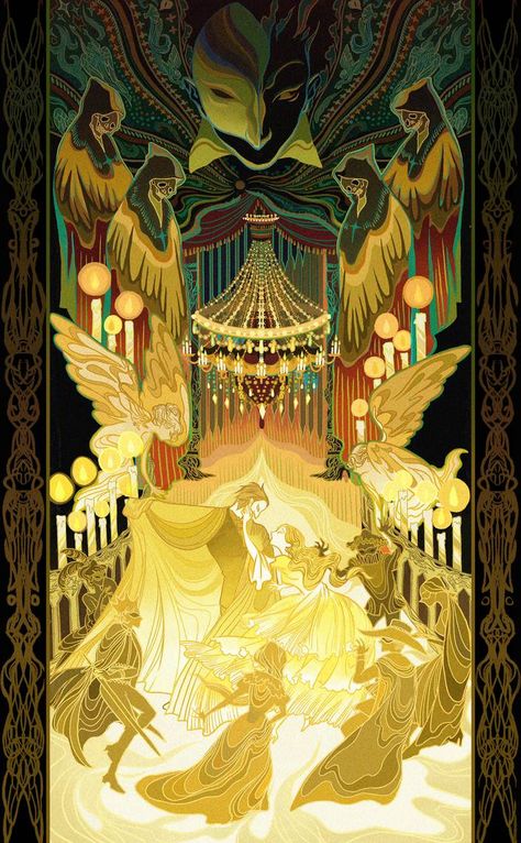 The Opera, Phantom Of The Opera, Circus, Art Nouveau, Opera, Mask, Art