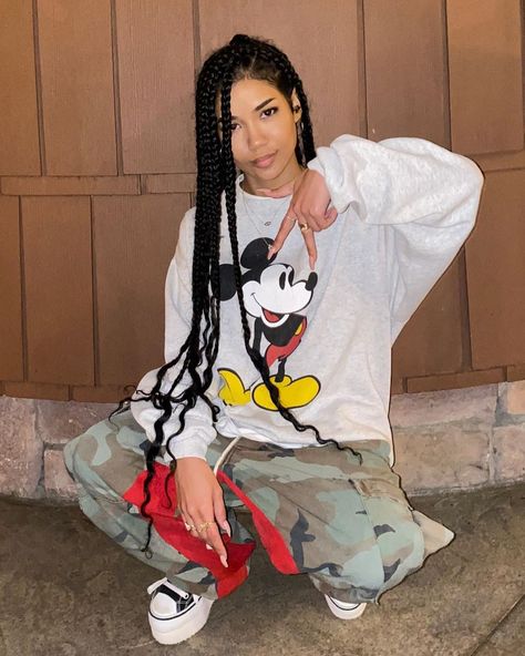 Jhene Aiko Braids, Jumbo Goddess Braids, Jhené Aiko Chilombo, Big Sean And Jhene, Braids Jumbo, Jhené Aiko, Braids For Black, Long Box Braids, Jhene Aiko