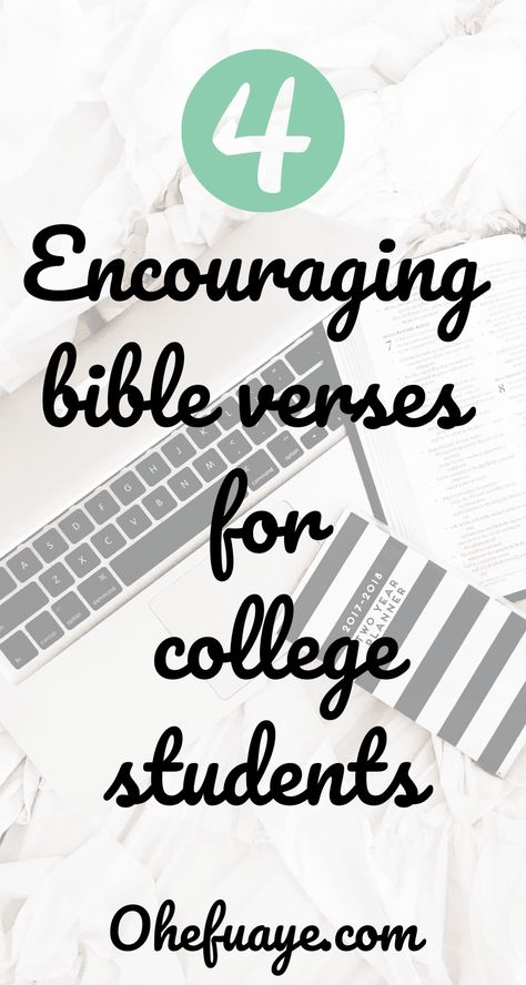 Encouraging scripture to give any college student some motivation! #college #scripture #christianquotes Verses For College Students, Bible Verses For College Students, Encouraging Quotes For Students, College Words, Prayer For Students, Quotes For College Students, School Encouragement, College Motivation, College Quotes