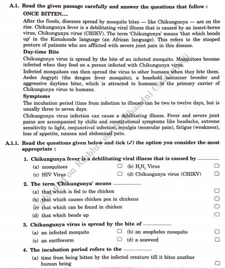 Unseen Passage for CBSE Class 8 with Answers Unseen Passage, Math Formula Chart, Formula Chart, Study Stuff, Simple Present Tense, 6 Class, The Knack, Math Formulas, Class 8