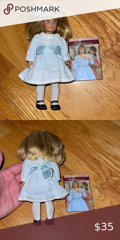 Mini American Girl Doll Nellie Mini American Girl Dolls, New American Girl Doll, American Girl Dolls, American Girl Doll, Girl Dolls, American Girl, Summer Dresses, Dolls, Brand New