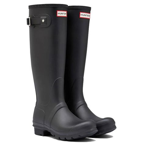 Excellent Condition, Us Size 9, Matte Black Hunter Wellington Boots, Womens Hunter Boots, Mens Waterproof Boots, Black Hunter Boots, Tall Hunter Boots, Black Rain Boots, Wellington Boot, Womens Rain Boots, Hunter Rain Boots