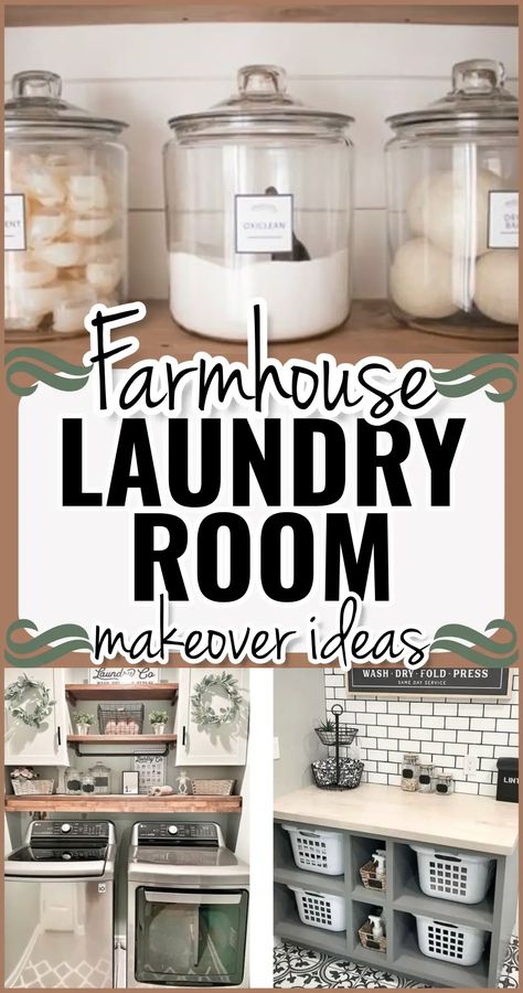 Cute Laundry Room Ideas Farmhouse, Laundry Area Decor, Laundry Room Setup, Diy Laundry Room Makeover On A Budget, Lighting For Laundry Room Ceilings, Farmhouse Laundry Room Organization, Small Laundry Room Design Farmhouse, Modern Farmhouse Laundry Room Decor, Laundry Room Makeover Top Load Washer